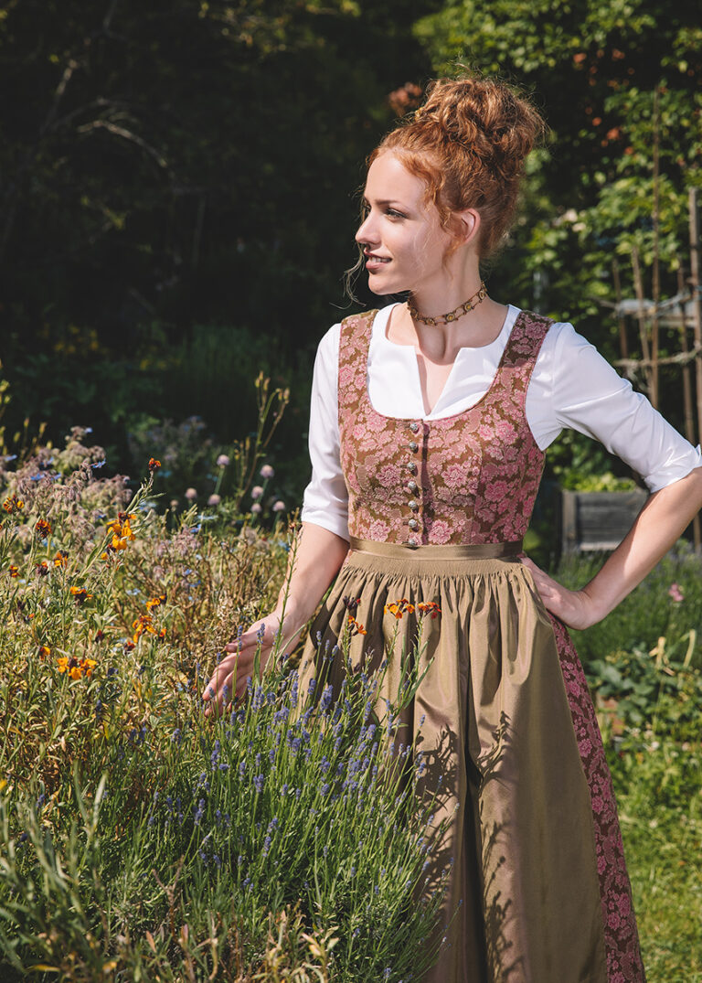 Dirndl (Jacquard/Seide)