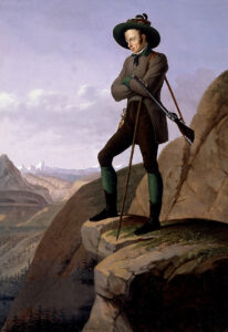 Johann Huber, (nach Johann Peter Krafft); Erzherzog Johann am Hochschwab; Öl auf Leinwand, 1839. Foto: UMJ, N.Lackner