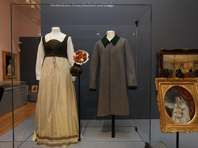 Ausstellungsansicht „Erzherzog Johann Museum. Ein Leben für den Fortschritt“ in Schloss Stainz. Foto: Universalmuseum Joanneum/J.J. Kucek